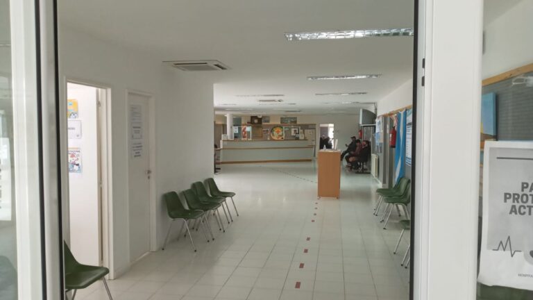 El Gobierno provincial realizó obras de refacción en el Hospital de Rada Tilly