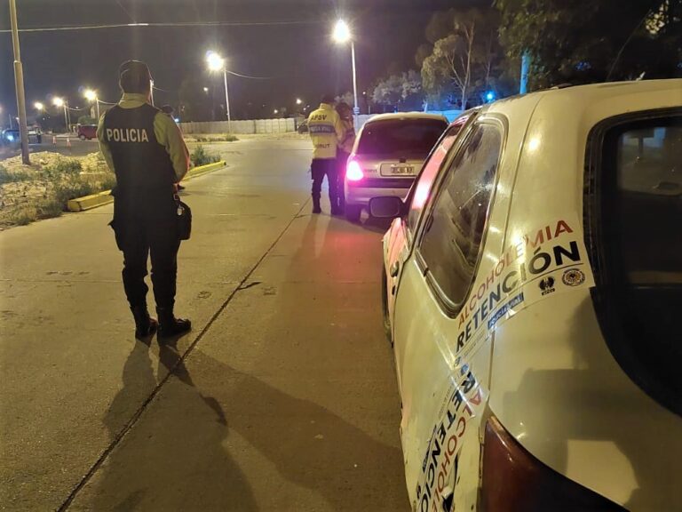 Seguridad Vial: Se registraron 80 alcoholemias positivas en la Provincia durante el fin de semana