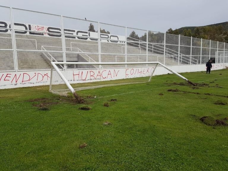 Vandalizaron el Estadio Municipal de Km 3