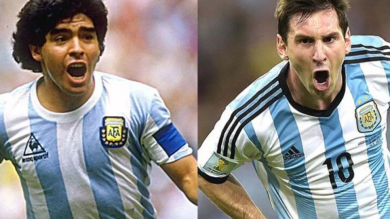 “Elijo creer”: la teoría viral sobre Lionel Messi y Diego Maradona con la carta del cinco de copas