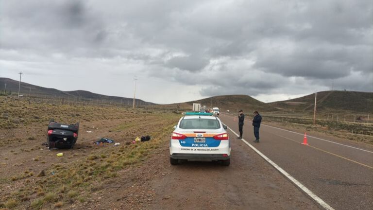 Accidente fatal en Ruta 26: Una mujer falleció en un vuelco