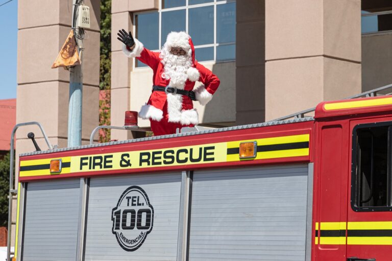 Papa Noel realizará el tradicional recorrido por toda la ciudad