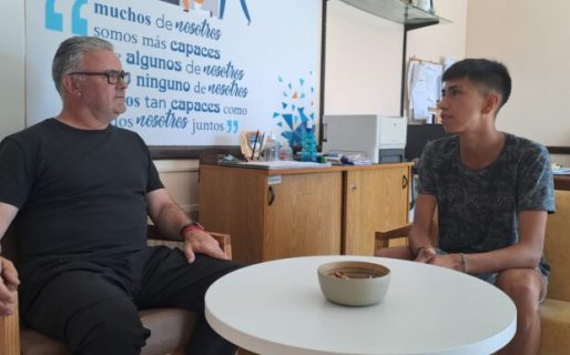 Atletismo: El comodorense Tiago Velásquez se prepara para la temporada 2023