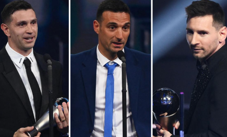 Argentina se llevó todos los premios «The Best»