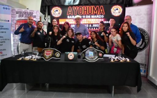 Se presentó “Ayohuma, Mujeres de Acero”, primera velada femenina de Kickboxing