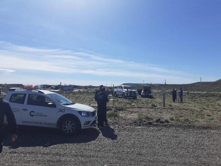 El Gobierno Provincial acompaña a la Municipalidad local en la desactivación de las tomas ilegales de tierras en Comodoro