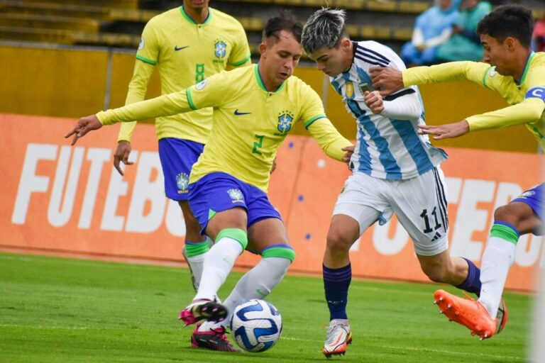 Sudamericano Sub 17: Argentina perdió con Brasil, que fue campeón
