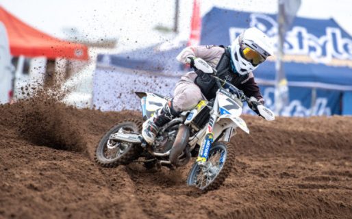 Motocross: El piloto comodorense Valdebenito repitió podio en el MX Sur de la República