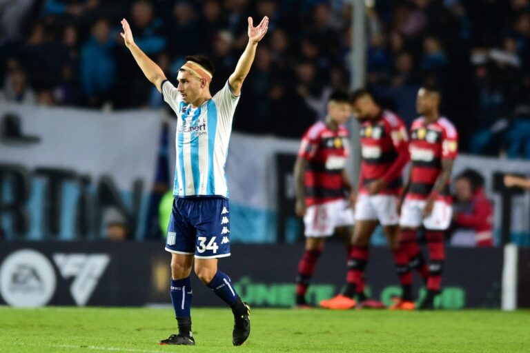 Racing empató 1-1 con Flamengo en Avellaneda y continúa como líder del Grupo A de la Copa Libertadores