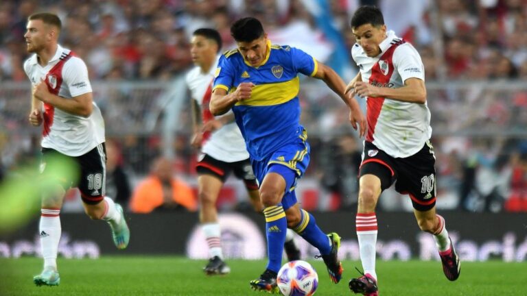 River le ganó 1 a 0 a Boca con un final entre piñas y expulsados