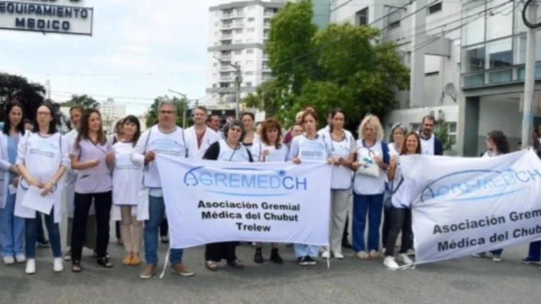 Médicos realizarán un paro por 48 horas en Chubut