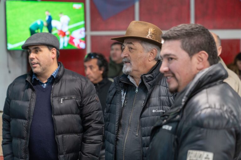 Macharashvili y Sampaoli recorrieron el avance de obras del Club Huracán