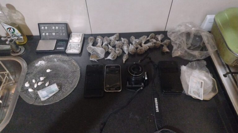 Sarmiento: La Policía del Chubut detuvo 3 personas y secuestró una importante cantidad de drogas
