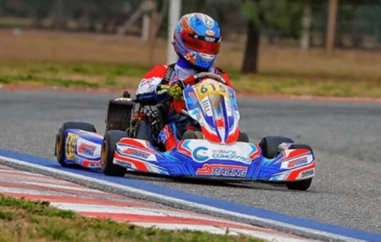 El comodorense Javier Fernández sueña con el Mundial Rotax de Bahréin