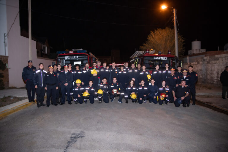 Rada Tilly celebró el Día del Bombero Voluntario