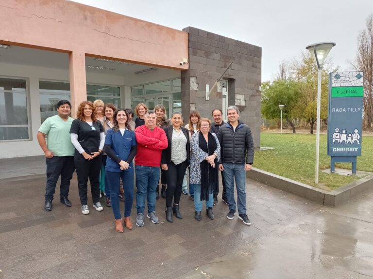 Salud: Autoridades del Gobierno Provincial recorrieron el Hospital Rural de Rada Tilly