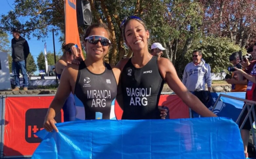 Juegos Suramericanos de Playa: Moira Miranda y Romina Biagioli se quedaron con la medalla de bronce en triatlón