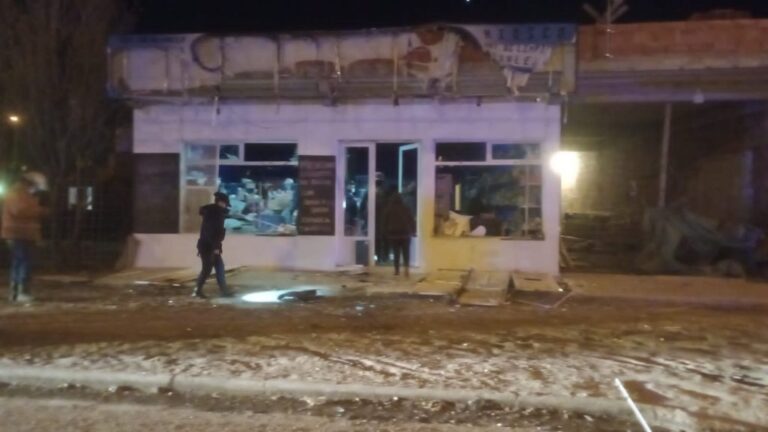 Explotó una garrafa en un local de la zona norte de Comodoro