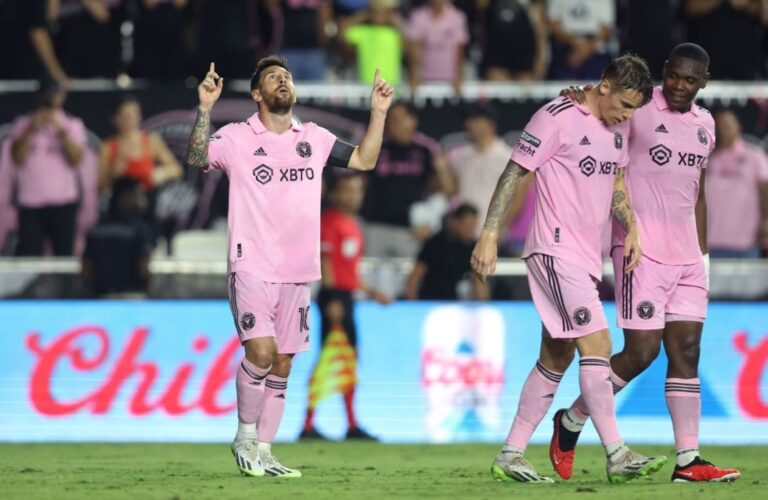 Con dos goles de Lionel Messi, Inter Miami venció 3-1 a Orlando City y se clasificó a los octavos de final de la Leagues Cup