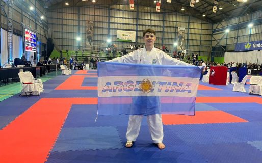 Karate: Los comodorenses Luka Salesky y Franco Moroncini en el medallero Panamericano