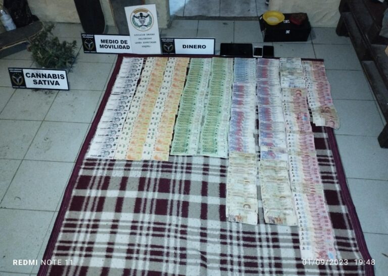 La División Drogas de la Policía identificó a una persona por la venta de sustancias prohibidas a los jóvenes