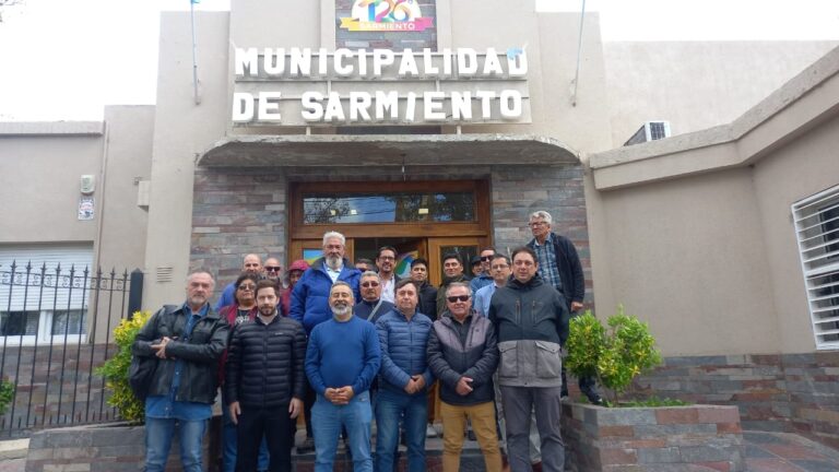 Las Cooperativas de FECHCOOP se reunieron en Sarmiento con el intendente Sebastián Balochi