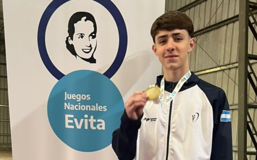 Karate: Franco Moroncini fue medalla de oro en los Juegos Nacionales Evita