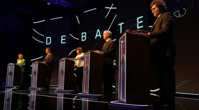 Con pocas excepciones, cada candidato se ciñó a su libreto en el debate: el balance de cada espacio