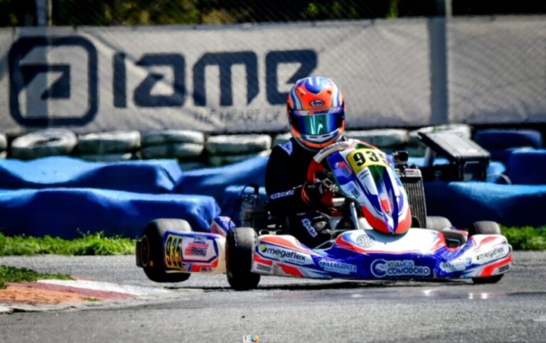 El comodorense Genaro Mottesi fue séptimo en la IAME Series en Buenos Aires