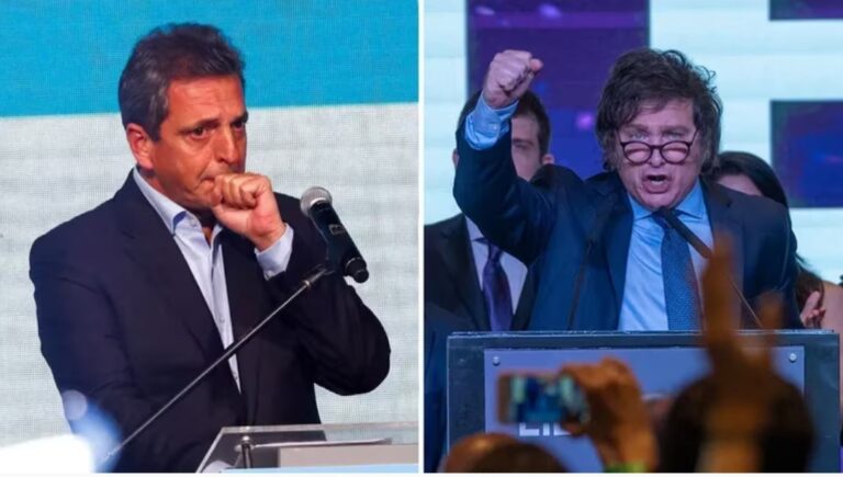 Massa y Milei, al balotaje: sus estrategias para captar el voto de los otros tres candidatos