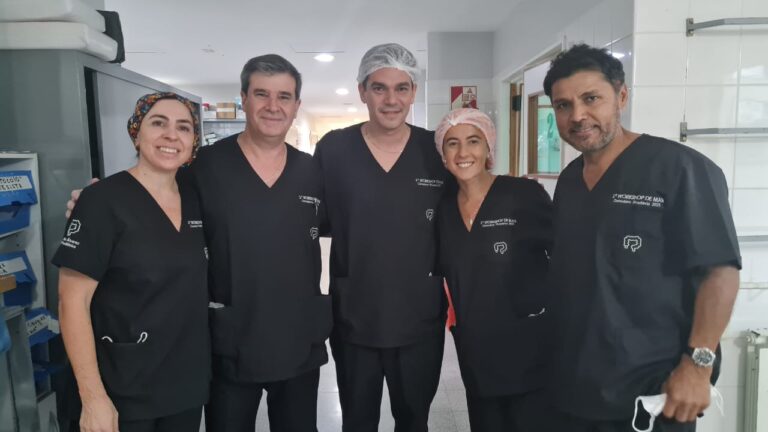 Se realizó la primer cirugía malformación anorrectal laparoscópica en Comodoro Rivadavia y se transmitió en vivo