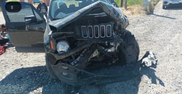 Una nena de tres años está grave tras violento choque frontal en la Ruta 40, cerca de Bariloche