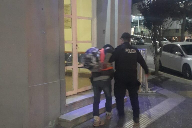 Lo atraparon robando las ruedas de un auto en el Centro