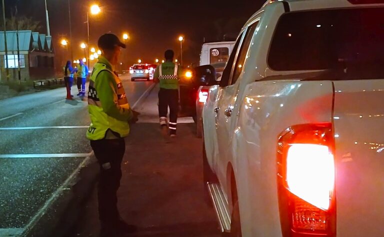 Provincia retiró de la vía pública a más de 60 conductores alcoholizados durante este fin de semana