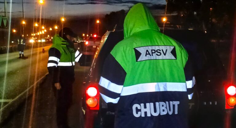 El Gobierno del Chubut controló más de 10.000 vehículos durante el fin de semana