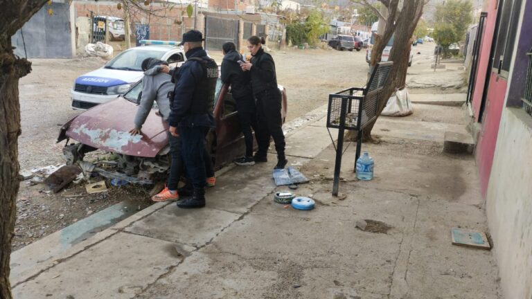 Ingresó a un patio, forzó una ventana y robó varios elementos