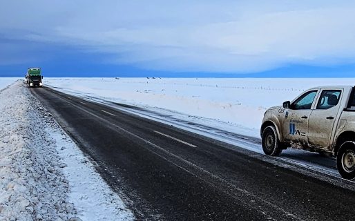 Se rehabilita la circulación en la RN3 tramo Comodoro-Trelew