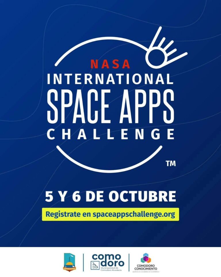 Se abrieron las inscripciones para participar de Space Apps Comodoro Rivadavia