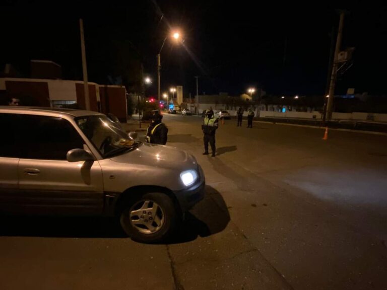 Cinco conductores dieron positivo en alcoholemia en controles de tránsito