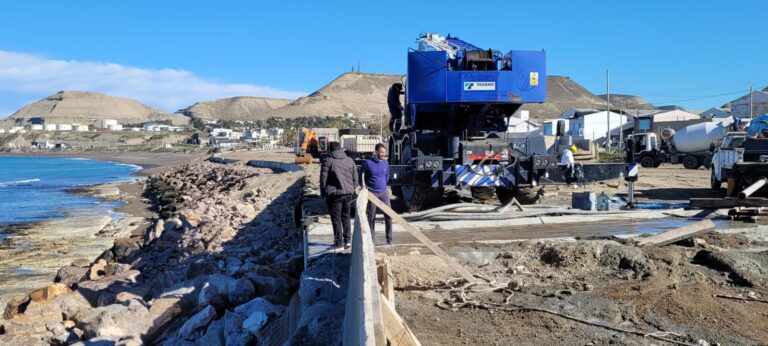 Provincia avanza a buen ritmo con obras de protección costera y del Hospital Regional de Comodoro Rivadavia