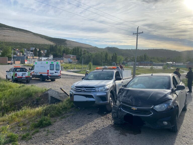 Choque con un lesionado en el Roque González