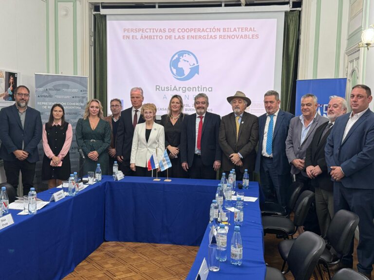 Othar expuso las estrategias de la ciudad en materia energética ante el Foro del Club de Negocios Rusia-Argentina
