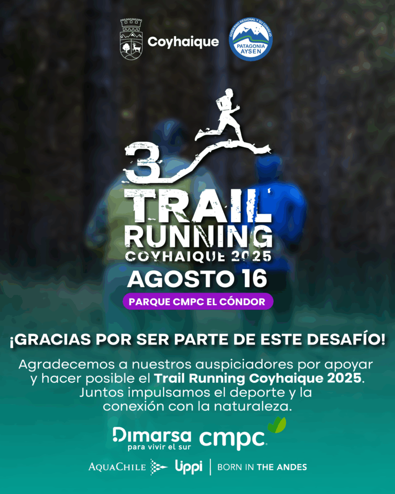 Abren las inscripciones para una nueva edición de la Trail Running Coyhaique 2025
