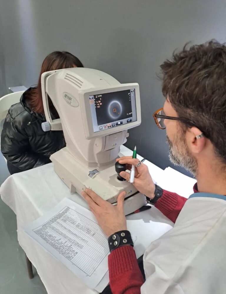 Jornada de Salud Visual para trabajadores municipales de Rada Tilly
