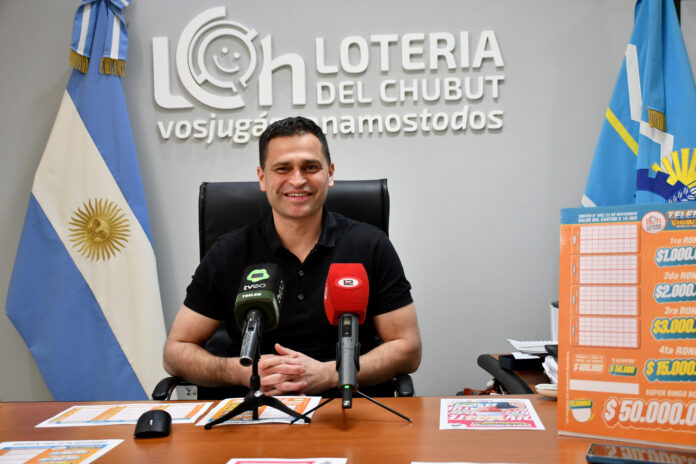 Ramiro Ibarra presidente Lotería del Chubut
