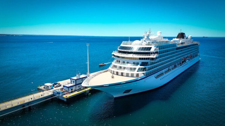 Arribó a Chubut el crucero Viking Jupiter