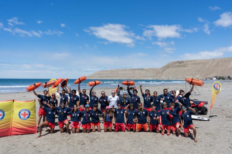 Se encuentra activo el servicio de guardavidas en Rada Tilly