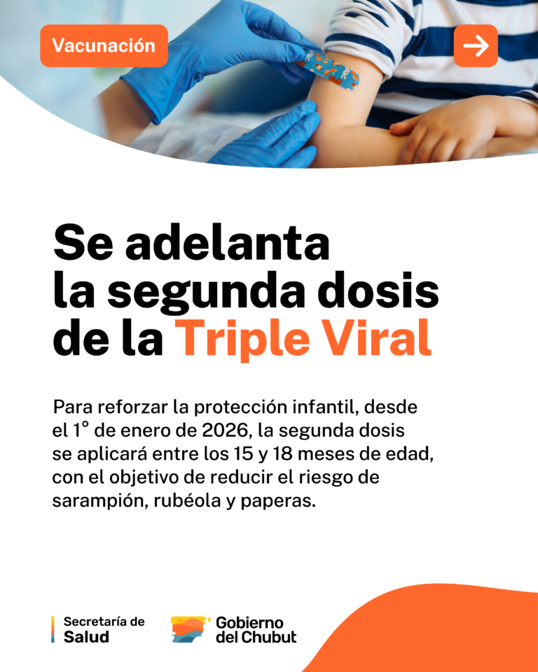 Salud informó que se adelantará la segunda dosis de la vacuna Triple Viral para reforzar la protección infantil