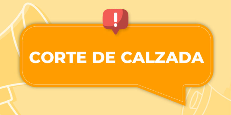Corte de calzada por tareas de Saneamiento en B° San Cayetano
