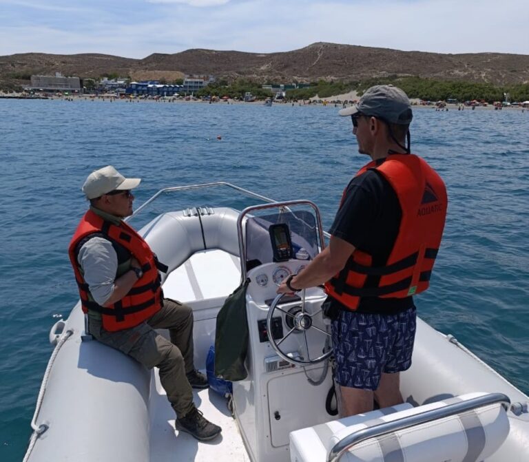 El Gobierno del Chubut realiza controles y fiscalización en el Área Natural Protegida Península Valdés